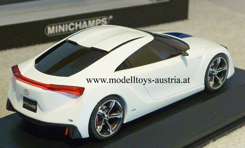 Toyota FT-HS 2008 Hybrid Concept Car weiss metallik 1:43