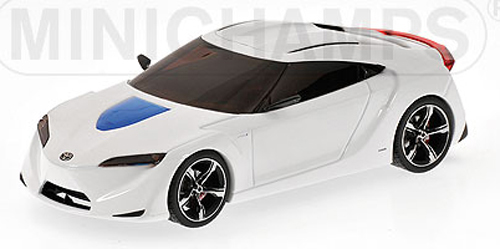 Toyota FT-HS 2008 Hybrid Concept Car weiss metallik 1:43