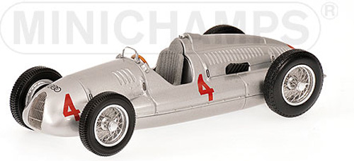 Auto Union Typ D 1938 Tazio NUVOLARI Sieger British GP 1:43