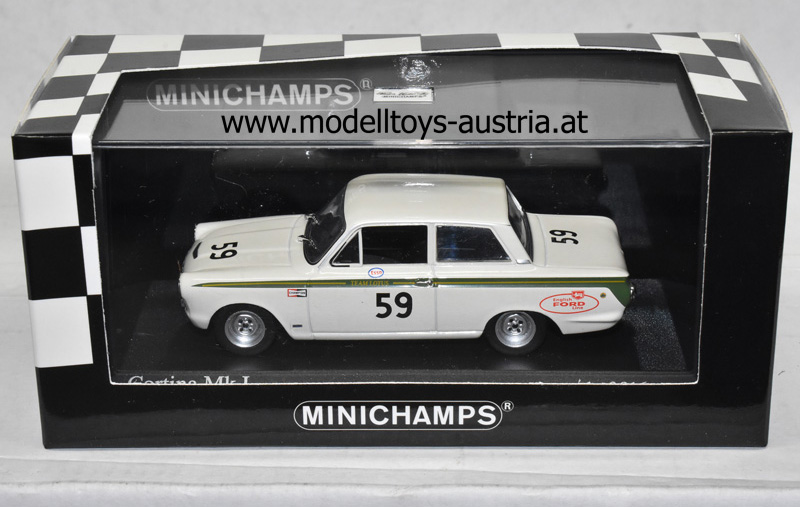 Lotus Cortina MK I 1964 Sebring CLARK / PARSONS 1:43