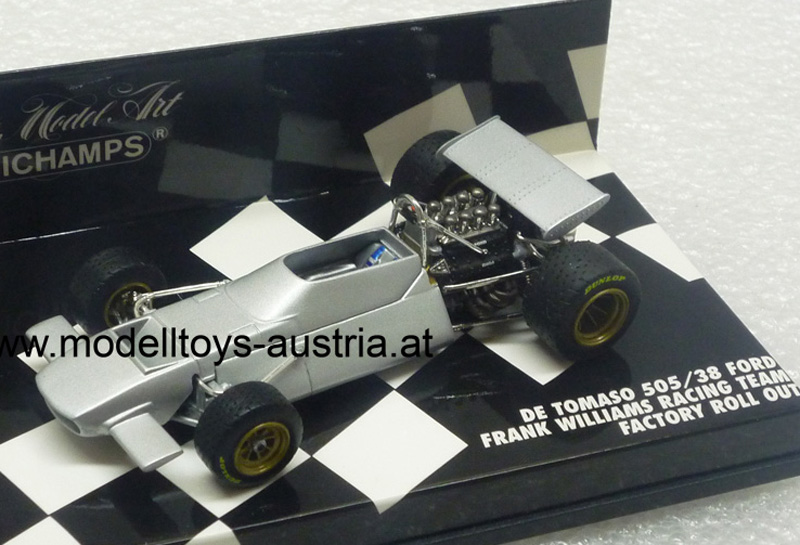 DeTomaso De Tomaso 505/38 Ford 1970 FACTORY ROLL OUT 1:43