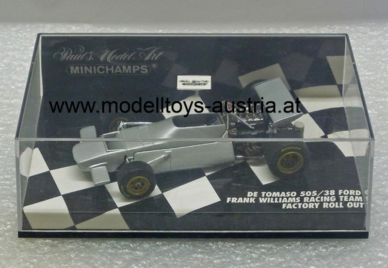 DeTomaso De Tomaso 505/38 Ford 1970 FACTORY ROLL OUT 1:43