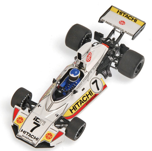 Brabham BT44 Ford 1974 HITACHI Belgien GP Carlos REUTEMANN 1:43