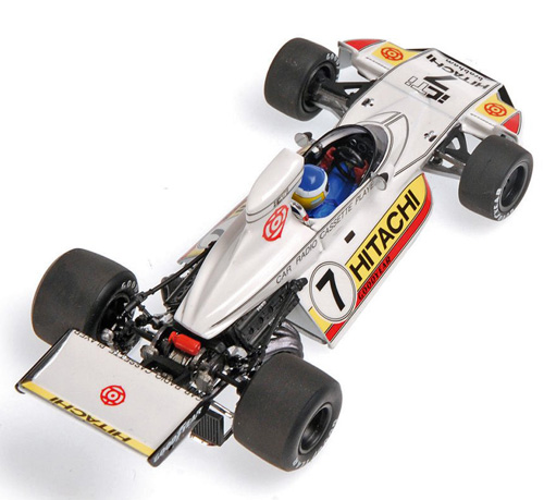 Brabham BT44 Ford 1974 HITACHI Belgien GP Carlos REUTEMANN 1:43