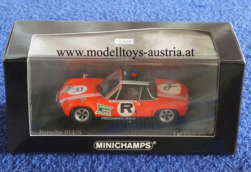 Porsche 914/6 1974 ONS R2 ONS Rennstrecken Sicherung 1:43 VW 914