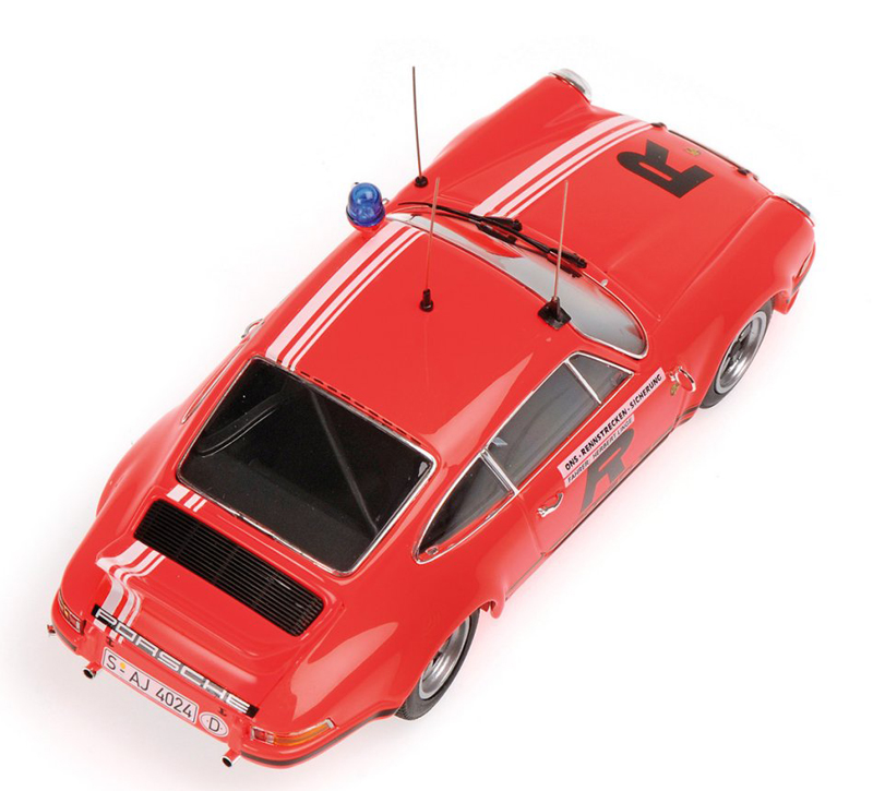Porsche 911 S 1976 ONS R1 ONS Rennstrecken Sicherung Herbert LINGE 1:43