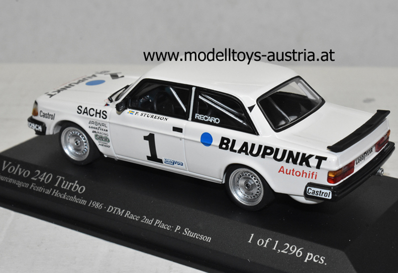 Volvo 240 Turbo 1986 DTM Per STURESON 1:43