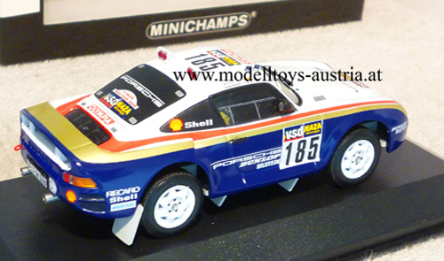 Porsche 959 4x4 1986 Rally Paris Dakar ICKX / BRASSEUR 1:43