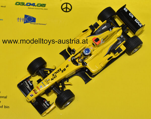 Jordan EJ14 Ford 2004 Nick HEIDFELD Saison Lackierungen Team Jordan 2004 1:43