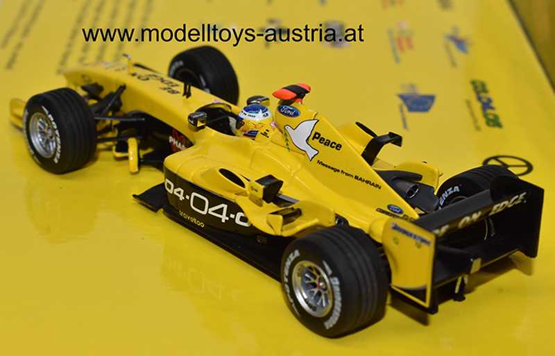Jordan EJ14 Ford 2004 Nick HEIDFELD Saison Lackierungen Team Jordan 2004 1:43