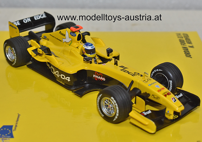 Jordan EJ14 Ford 2004 Nick HEIDFELD Saison Lackierungen Team Jordan 2004 1:43