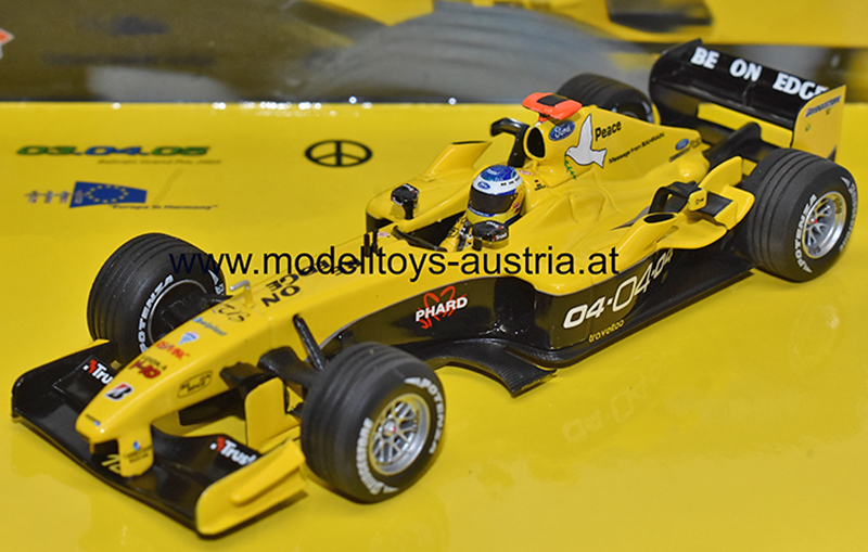 Jordan EJ14 Ford 2004 Nick HEIDFELD Saison Lackierungen Team Jordan 2004 1:43