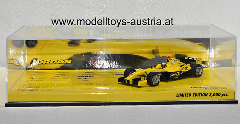 Jordan EJ14 Ford 2004 Nick HEIDFELD Saison Lackierungen Team Jordan 2004 1:43