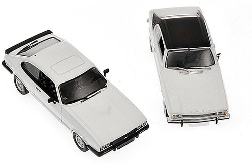 Ford Capri I und Capri III 40 Jahrestag von Ford Capri 1:43