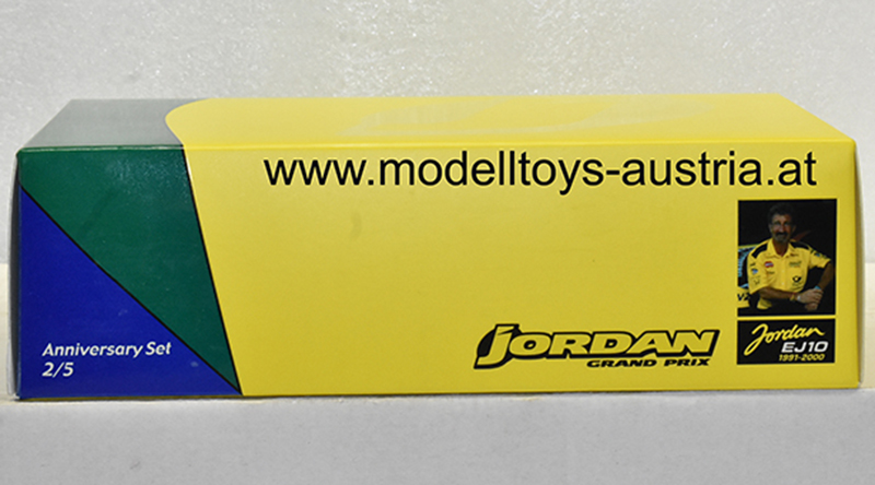 Jordan 193 + 194 Hart 1993 / 1994 BARRICHELLO / CAPELLI / BOUTSEN / APICELLA / NASPETTI / IRVINE / SUZUKI / de CESARIS 1:43