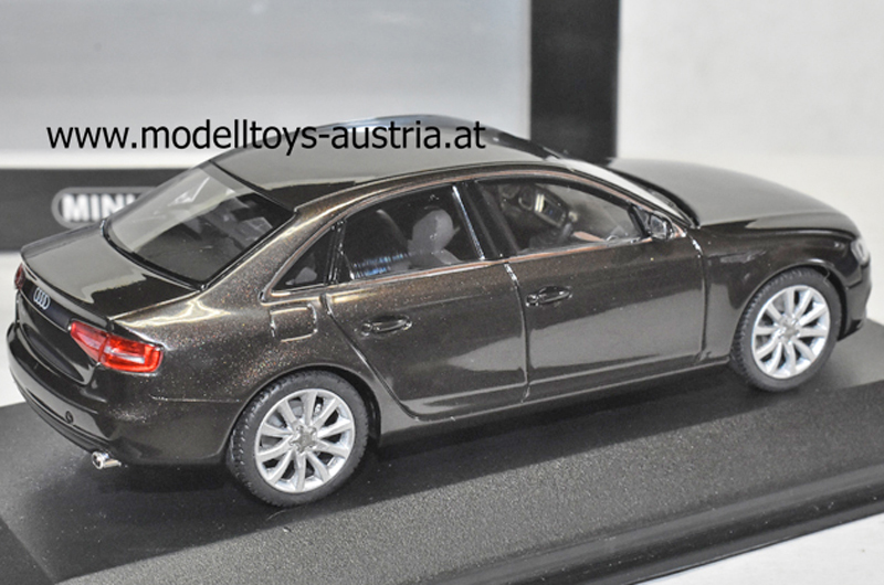 Audi A4 B9 Limousine 2011 braun metallik 1:43