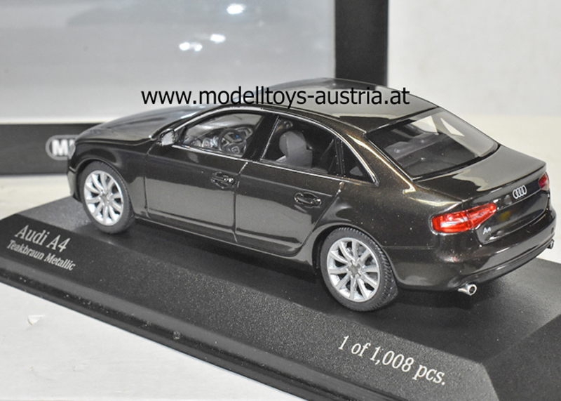 Audi A4 B9 Limousine 2011 braun metallik 1:43