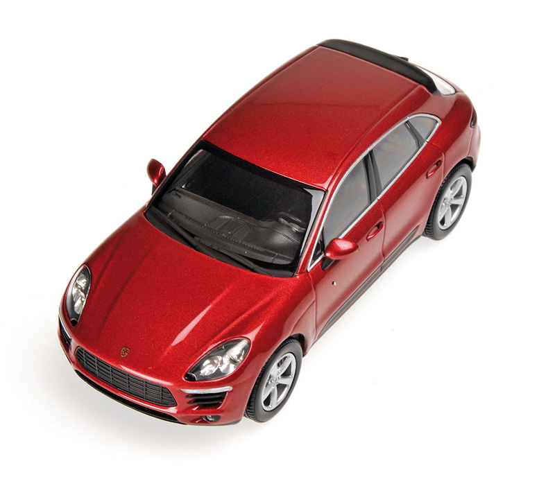 Porsche Macan S SUV 2013 rot metallik 1:43