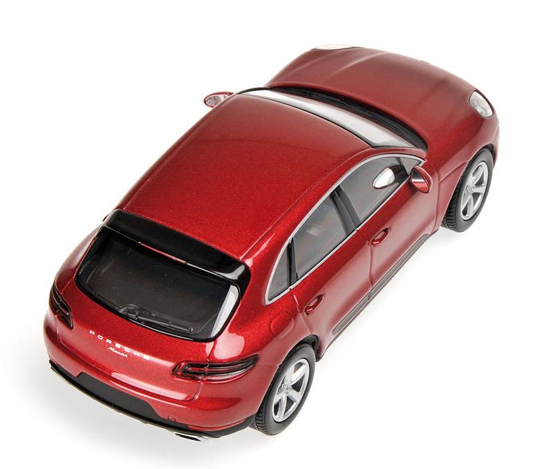 Porsche Macan S SUV 2013 rot metallik 1:43