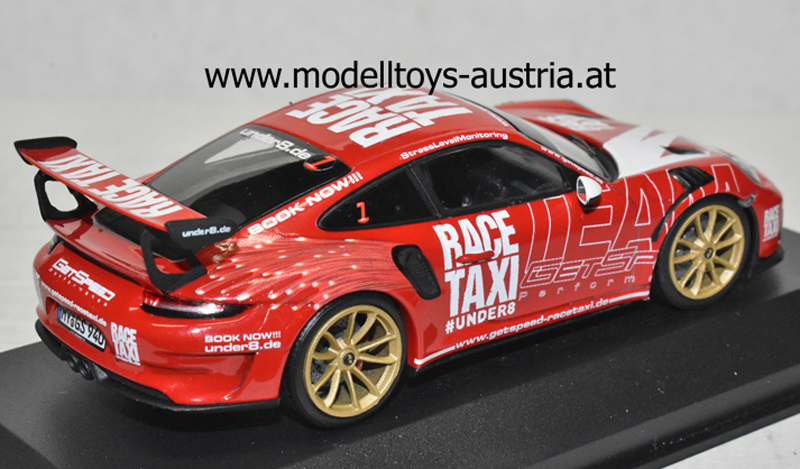 Porsche 911 991 Coupe GT3RS 2019 GETSPEED RACE TAXI 1:43