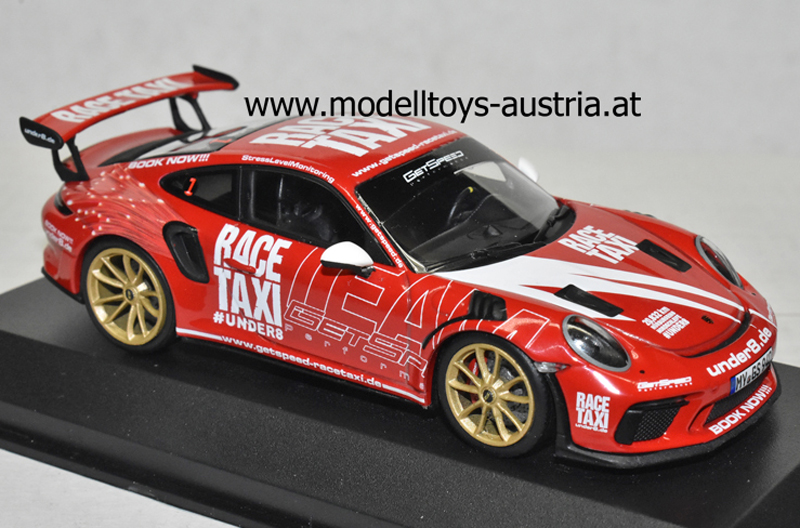 Porsche 911 991 Coupe GT3RS 2019 GETSPEED RACE TAXI 1:43