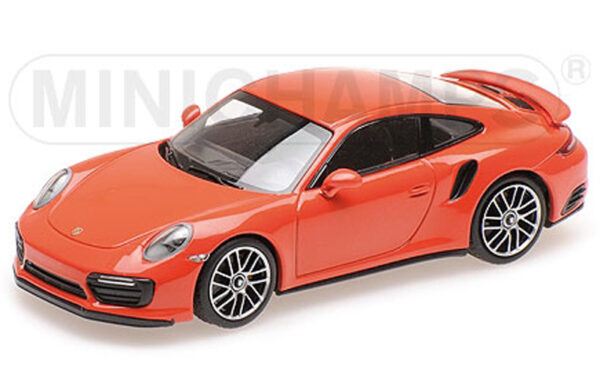 Porsche 911 991 Coupe Turbo S 2017 orange 1:43