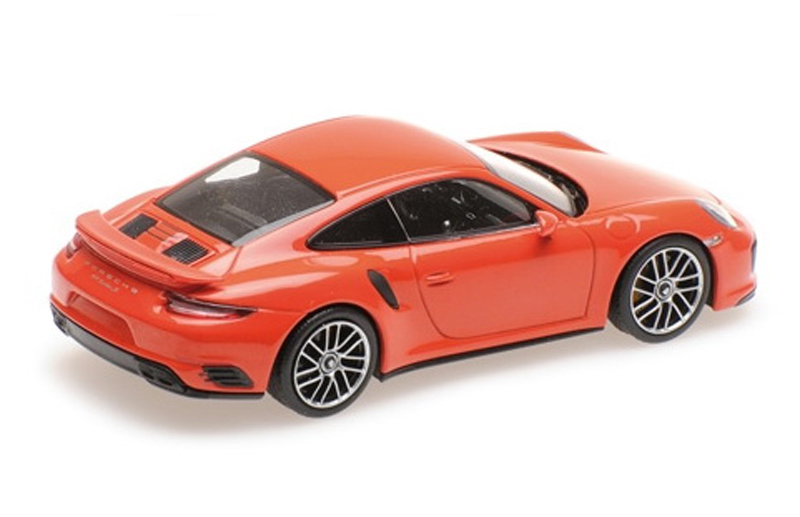 Porsche 911 991 Coupe Turbo S 2017 orange 1:43