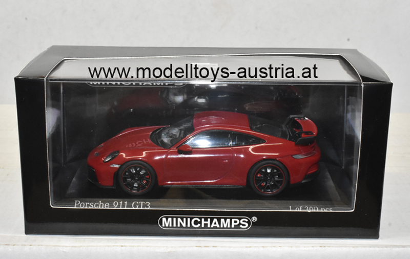 Porsche 911 992 Coupe GT3 2020 rot 1:43