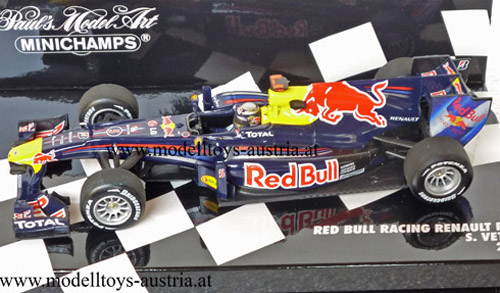 Red Bull Racing RB6 Renault 2010 Weltmeister Sebastian VETTEL 1:43