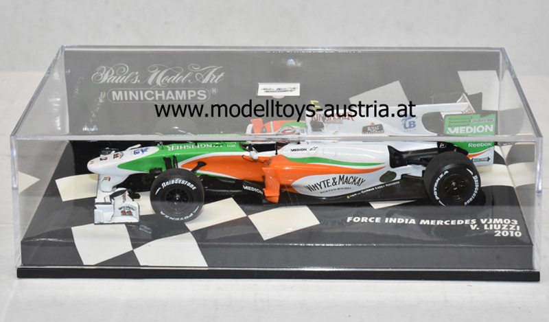 Force India VJM03 Mercedes 2010 Vitantonio LIUZZI 1:43