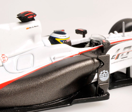 Sauber C29 Ferrari 2010 40 Jahre SAUBER Pedro de la ROSA 1:43