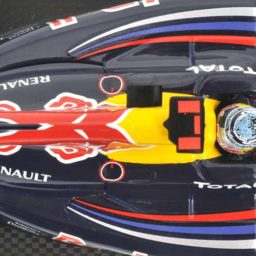 Red Bull Racing RB6 Renault 2011 SHOWCAR Sebastian VETTEL 1:43