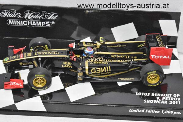 Lotus GP Renault 2011 SHOWCAR Vitaly PETROW 1:43