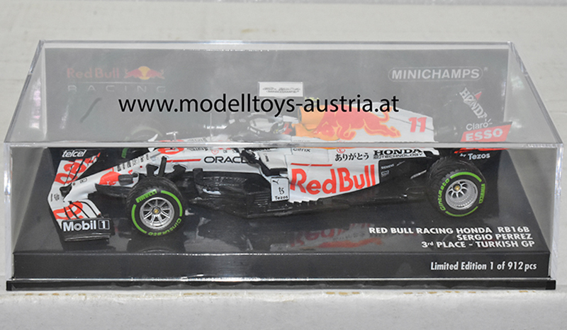 Red Bull Racing RB16B Honda 2021 Sergio PEREZ Türkei GP 1:43 Minichamps
