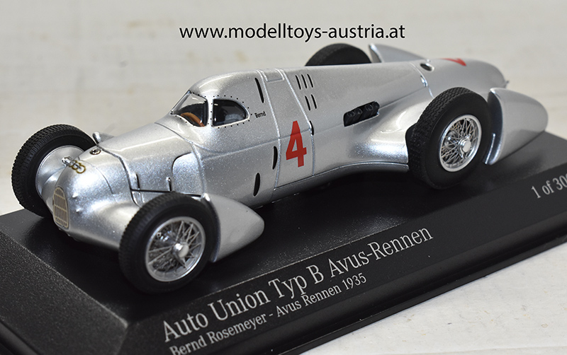 Auto Union Typ B 1935 AVUS Rennen Bernd ROSEMEYER 1:43