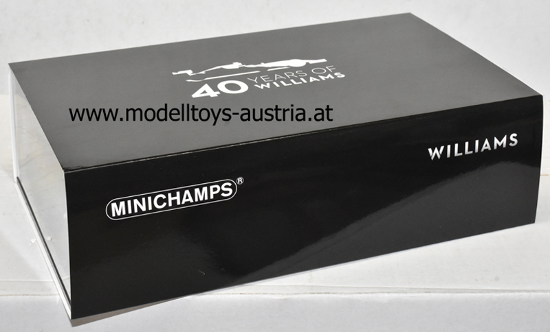 Williams FW06 1978 JONES + Williams FW40 2017 MASSA WILLIAMS F1 40TH ANNIVERSARY 1:43 2er Set