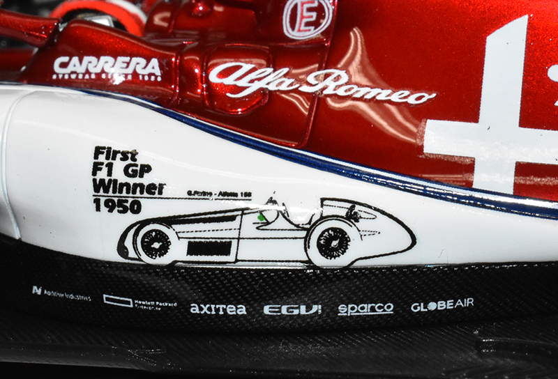Alfa Romeo Racing C38 Ferrari 2019 Antonio GIOVINAZZI China GP Sauber Motorsport 1:43 Minichamps