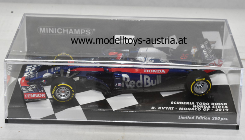 Toro Rosso STR14 Honda 2019 Daniil KVYAT Monaco GP Monte Carlo 1:43 Minichamps