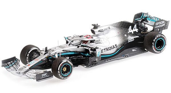 Mercedes AMG Petronas F1 W10 EQ Power+ 2019 Lewis HAMILTON Weltmeister USA GP 1:43 Minichamps