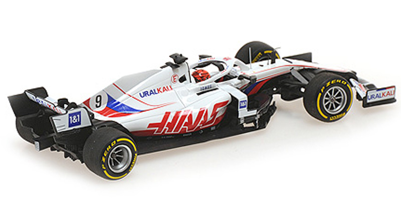 Haas F1 VF-21 Uralkali Ferrari 2021 Nikita Masepin Bahrain GP 1:43