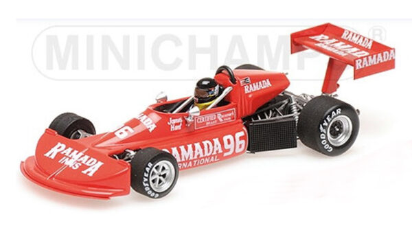 March 76B Ford 1976 Formel Atlantic James HUNT 3. Platz GP DE TROIS-RIVIERES PARK 1:43