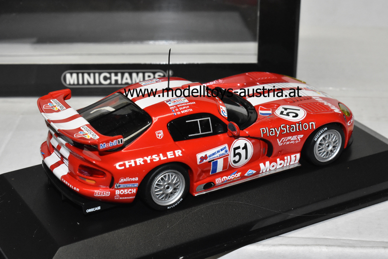 Chrysler Viper GTS-R 2000 Le Mans WENDLINGER DUPUY BERETTA 1:43