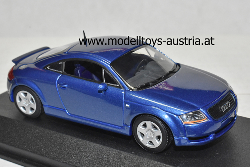 Audi TT Coupe 1999 blau metallik 1:43