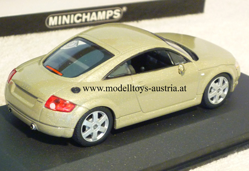 Audi TT Coupe 1999 beige metallik 1:43