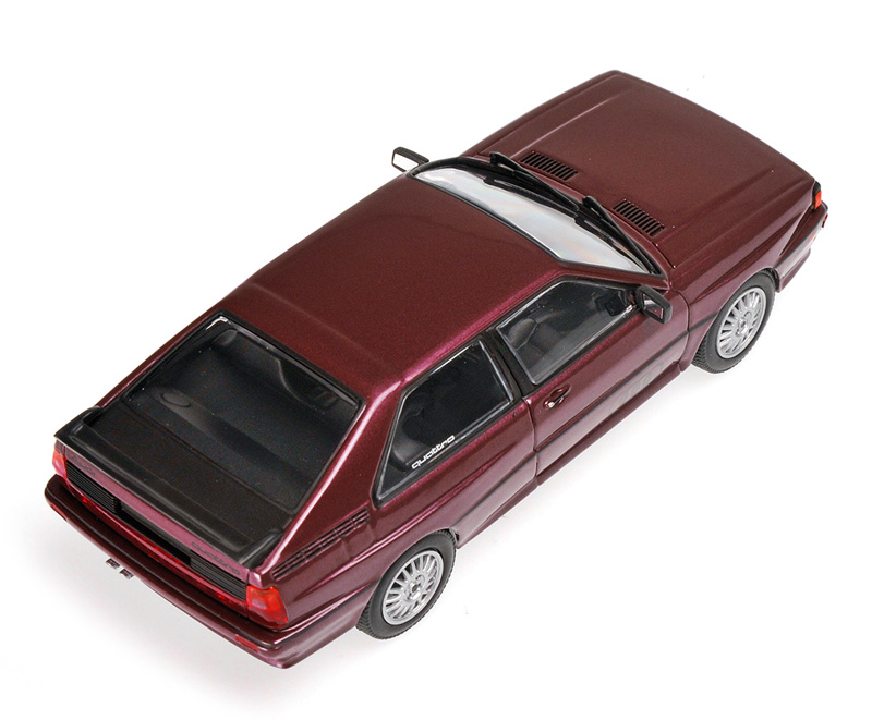Audi 80 Coupe Quattro 1980 violett purple metallik 1:43