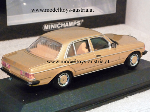 Mercedes Benz W123 Limousine 280 E 1976 gold metallik 1:43