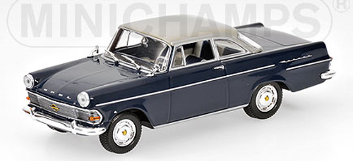 Opel Rekord P2 Coupe 1960 blau / grau 1:43