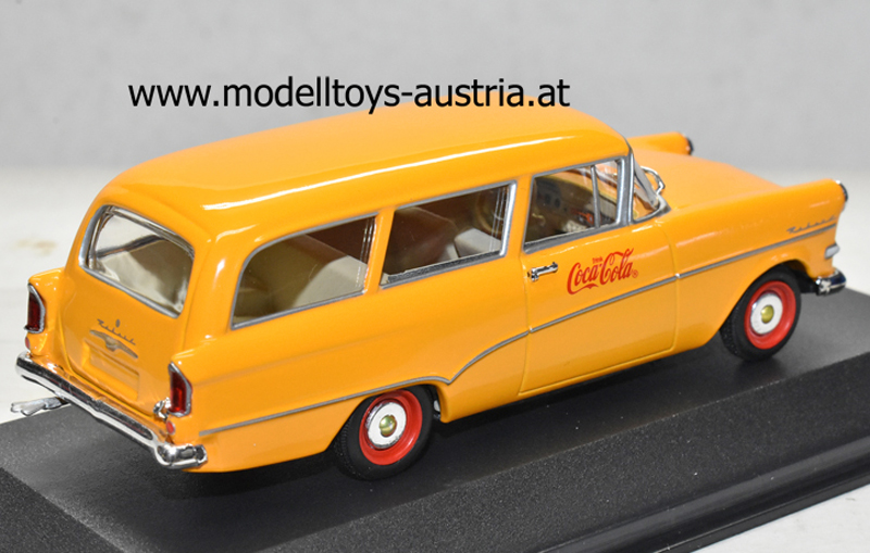 Opel Rekord P1 Caravan Kombi 2-türig 1958-1960 COCA COLA 1:43