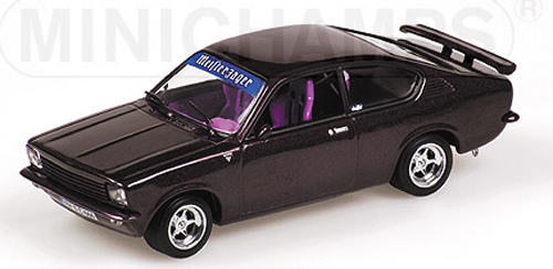 Opel Kadett C Coupe GT/E SPORT SPECIAL purple metallik 1:43