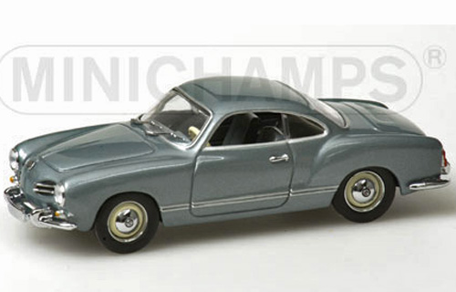 VW Karmann Ghia Coupe 1957 blau metallik 1:43